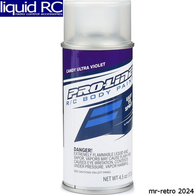 #ad #ad Pro Line 644005 Pro Line RC Body Spray Paint Candy Ultra Violet $13.99