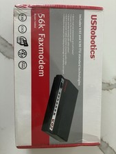 US Robotics USR5686E 56k V.92 External Serial Data Fax Modem NEW SEALED