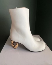 NIB JW Anderson Ankle Boot Chain Heels  IT 37...