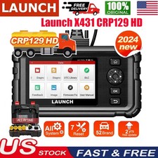 LAUNCH CRP129 HD Diesel Heavy Duty Truck OBD2 Scanner All System Diagnostic Tool