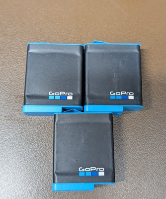 3x GoPro Hero 9 10 11 12 ORIGINAL AKKU