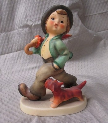 Vintage Gobel Hummel Strolling Along Figurine