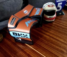 DRS F1 Key Holder | Formula 1 Mancave Decor | Mclaren Lando /Oscar Gulf 