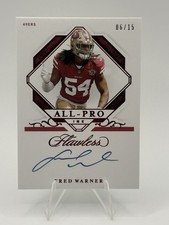 2021 Flawless Fred Warner all pro ink Ruby Auto /15