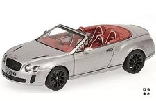 1/43 Diecast Bentley Continental Supersports Cabriolet 2010 Gray Metallic