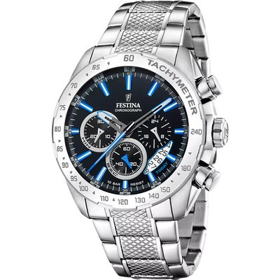 FESTINA TIMELESS CHRONO HERREN REFERENZ F20668/6 GARANTIE ITALIEN