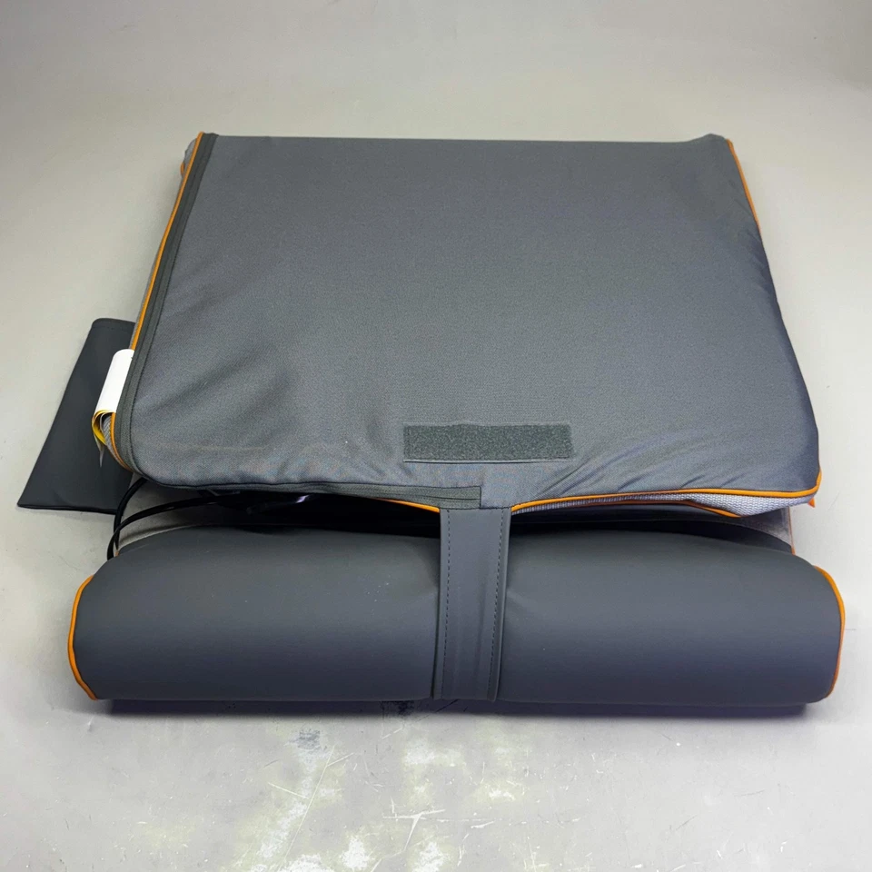 Tapete de alongamento traseiro de compressão de ar HOMEDICS 41"L X 20"W cinza BM-AC105 - Imagem 4 de 4