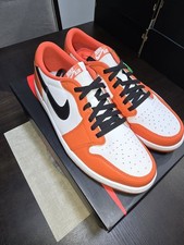 Nike Air Jordan 1 Low OG Shattered Backboard Starfish Orange Black