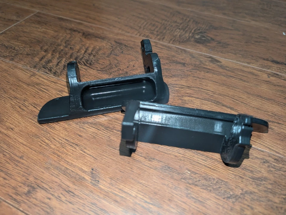  Par de manijas de puerta exterior Honda Prelude 97-01 cupé, fibra de carbono - SOLO MANIJA Foto 3 de 4