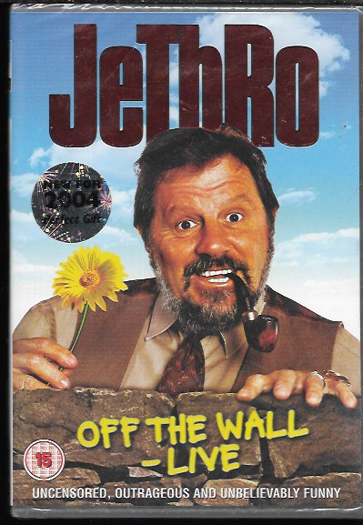 JETHRO OFF THE WALL LIVE (2004) STAND UP GENUINE R2 DVD NEW/SEALED
