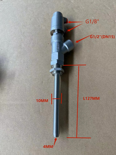 Filling Machine Extension Rod Anti-drip Pneumatic Discharge Nozzle Filling Valve - Foto 32 di 32