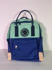 Fjällräven Kanken Mini Rucksack Mintgrün/Marineblau Top Zustand