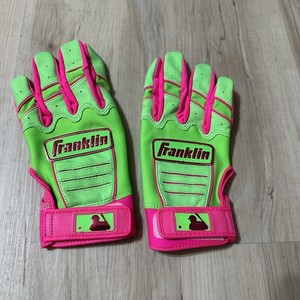 Gants de frappe vintage Franklin Worth adulte grand moyen