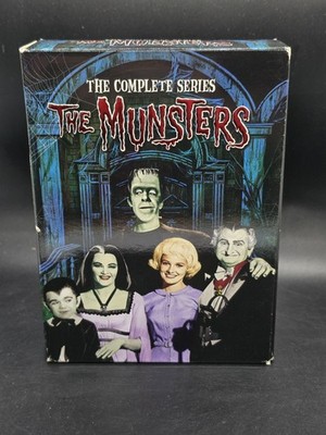 The Munsters The Complete Series (12 DVD Set) 70 Episodes+ 2 Feature Movies