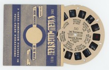 Lake Patzcuaro and Paricutin Volcano Mexico 1944 HL Style View-Master Reel 510