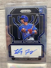 2022 Panini Prizm Johneshwy Fargas Rookie Auto RC #RA-JF Cubs
