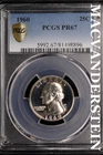 1960 Washington Quarter- Silver- PCGS PR-67- Luster #SLM447