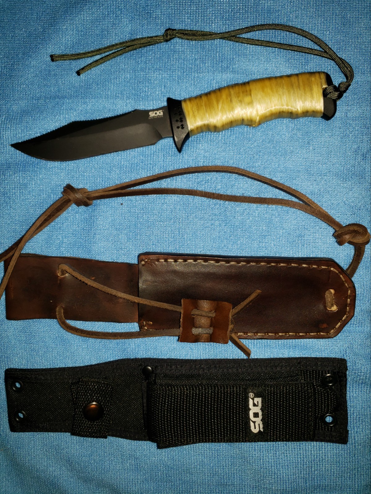 ⚠️Look⚠️ SOG Seal Pup Elite Fixed Blade Combat Knife