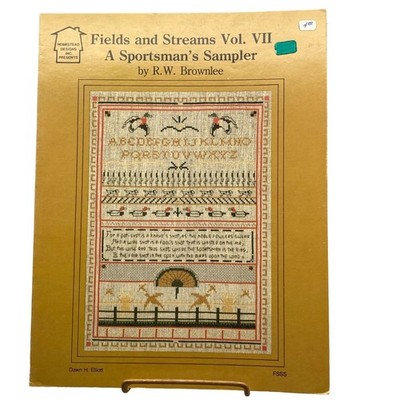 Vintage Cross Stitch Patterns, Fields and Streams Vol VII Sportsmans ...