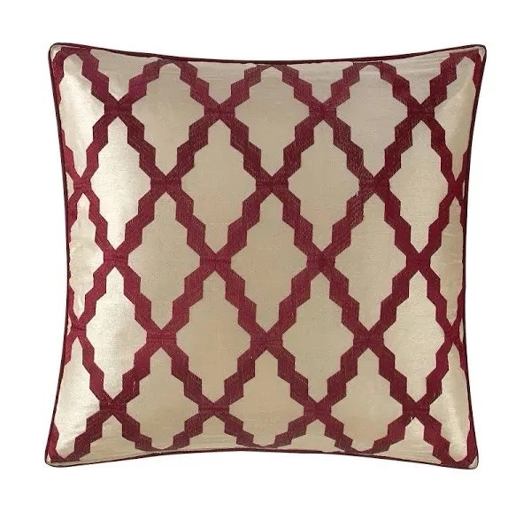 Juego de cama edredón Stratford Park pieza castaño rojizo Borgoña California King Foto 4 de 4