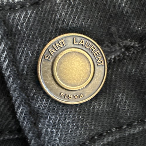 SAINT LAURENT PARIS HERREN D21 M/SK-MW JEANS SCHWARZ Gr. 28 - Bild 9 von 9