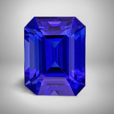 Tanzanite Emerald Cut Gemstone 1.21 Cts - 8x6 mm VVS Loose Gem #