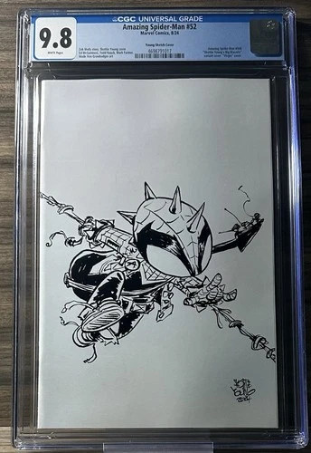 Amazing Spider-Man #52 1:50 Young Virgin Variant CGC 9.8