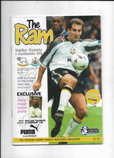 DERBY COUNTY V NEWCASTLE UNITED 12/10/1996 PREMIERSHIP  (D2)
