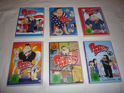 American Dad - Volume 1-6 - komplette Serie - DVD