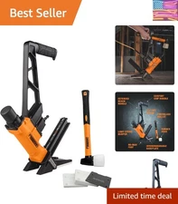 Professional 18-Gauge Pneumatic Flooring Nailer - Ergonomic & Lightweight Design