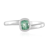 Russischer Smaragd Silberring 0,357Ct- Echtschmuck