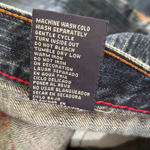 96 North Denim Size 18 Blue Y2K Vintage Dragon Baggy Skater Streetwear Jeans - Picture 5 of 15
