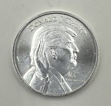 45th President Donald J Trump 1 Ounce .999 Fine Round Uncirculated