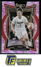 2025 Panini Select WNBA #49 Te-Hina Paopao Pink Camo Prizms #/175