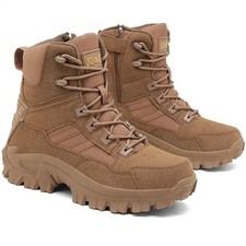 Chaussures randonnée tactiques imperméables pour hommes, chaussures militaires