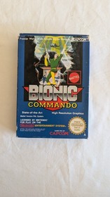 Bionic Commando Nintendo NES - PAL - Complete with Manual And Foam Insert!