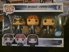 Funko Pop! Vinyl: Harry Potter - 3 Pack - Harry, Ron & Hermione - Barnes and...