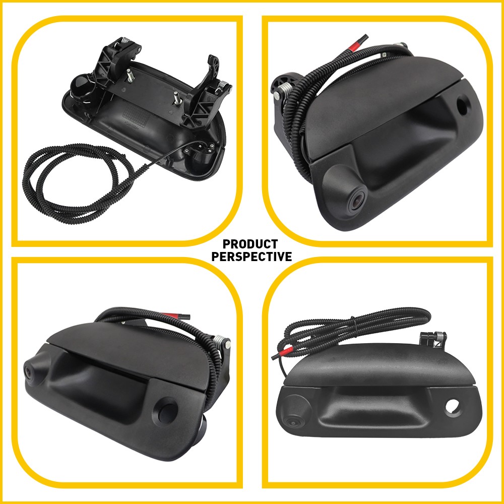 Tailgate Handle with Rear View Camera Backup Camera Fit Ford F150/F250/F350/F450
