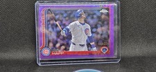 Topps 2025 Chrome Logofractor Edition #144 Ian Happ Cubs Purple Refractor /250