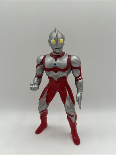 VINTAGE Bandai 1990 ULTRAMAN GREAT Ultraman Series Figure Red and Silver