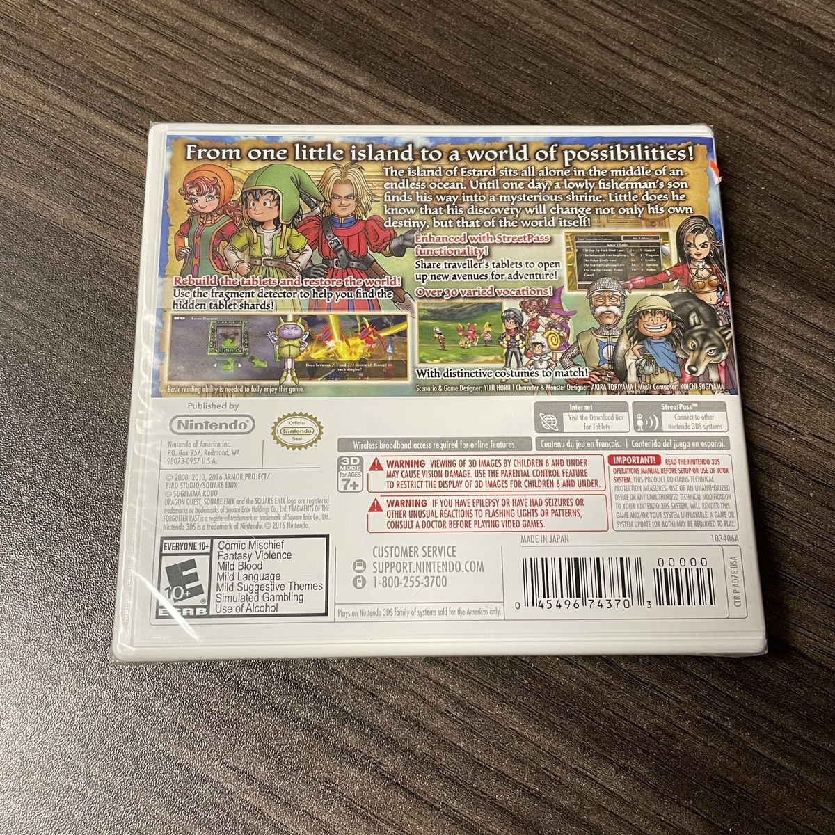 Dragon Quest VII: Fragments of the Forgotten Past Nintendo 3DS