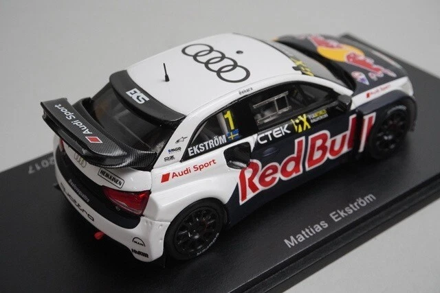1:43 Spark S5860 Audi S1 EKS RX Word RX Hockenheim 2017 #1 model car - Image 4 of 4