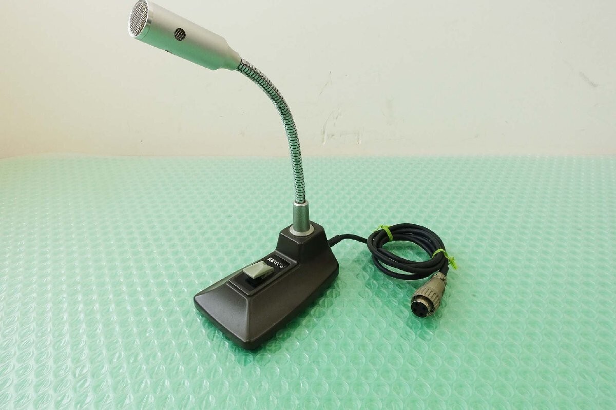 ICOM IC-SM2 Desktop Condenser Microphone 4P Wiring Used Working Condition