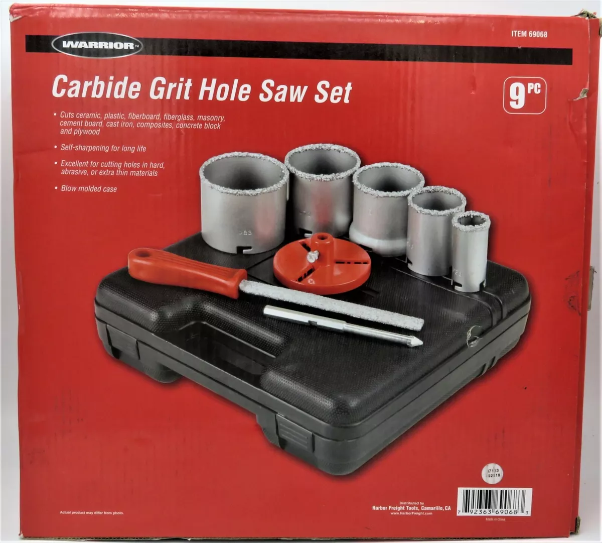 Warrior carbide grit hole saw deals