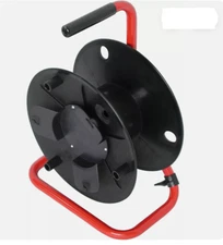 Audio2000'S ADC2716 Cable Reel, Capacity: 330ft of 6mm cable Red