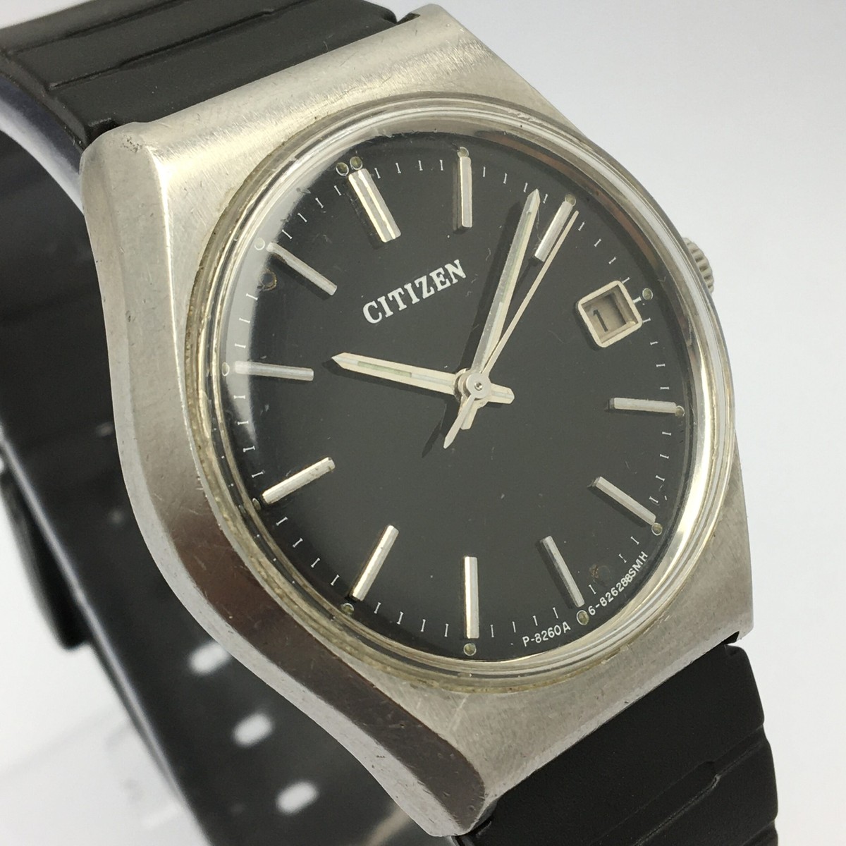 ヴィンテージ CITIZEN タンク ローマン文字盤 稼働品 美品 ヴィンテージ CITIZEN タンク ローマン文字盤 稼働品 美品