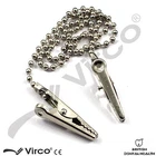 NAPKIN BIB SERVIETTE TOWEL HOLDER FLEXIBLE BALL CHAIN SIZES: S - M - L - XL