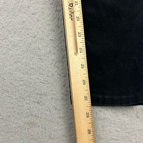 Vineyard Vines Pants Womens 4 Black Velvet Straight Leg Stretch - Picture 7 of 9