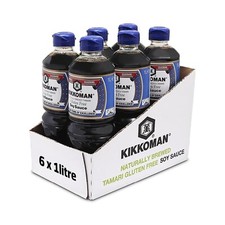Kikkoman Tamari Gluten Free Shoyu 1L Pak of 6