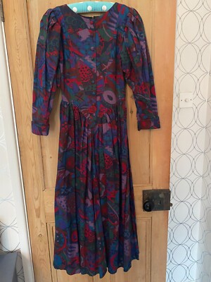 Vintage Droopy and Brown full length dress in excellent condition (size 10)